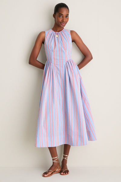 Seaside Stripe Nantucket Dress | Hunter Bell