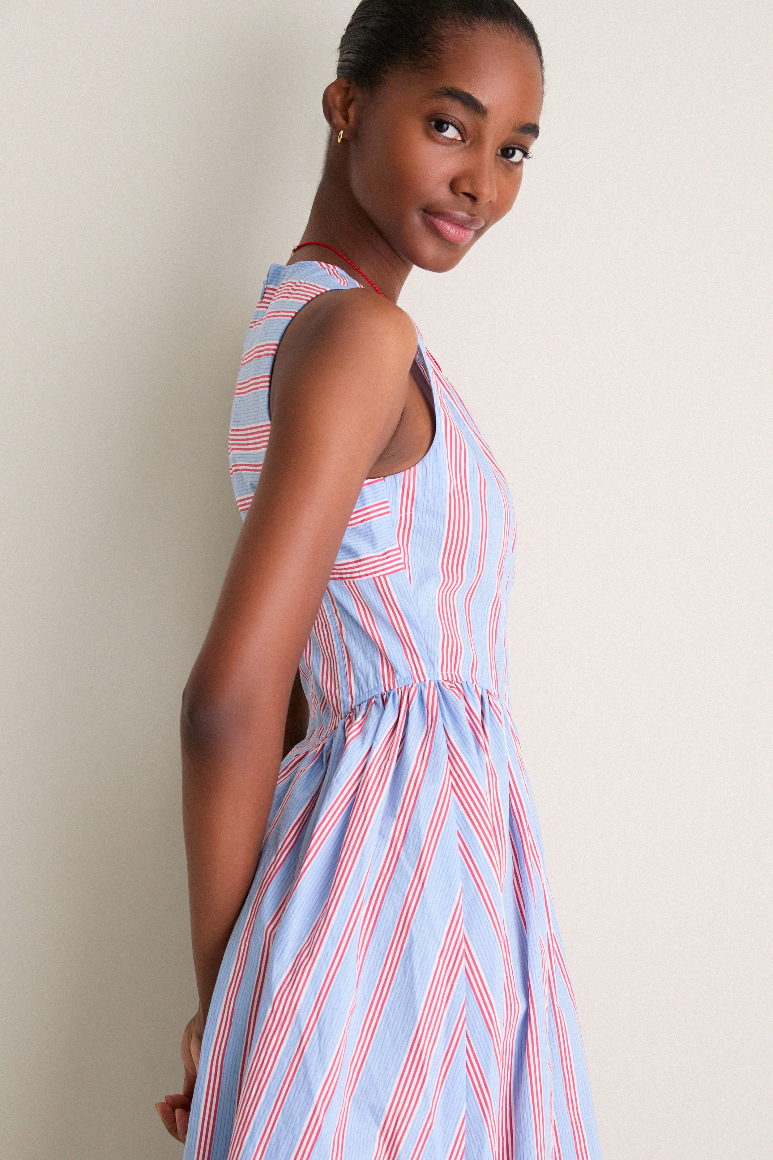 Seaside Stripe Nantucket Dress | Hunter Bell