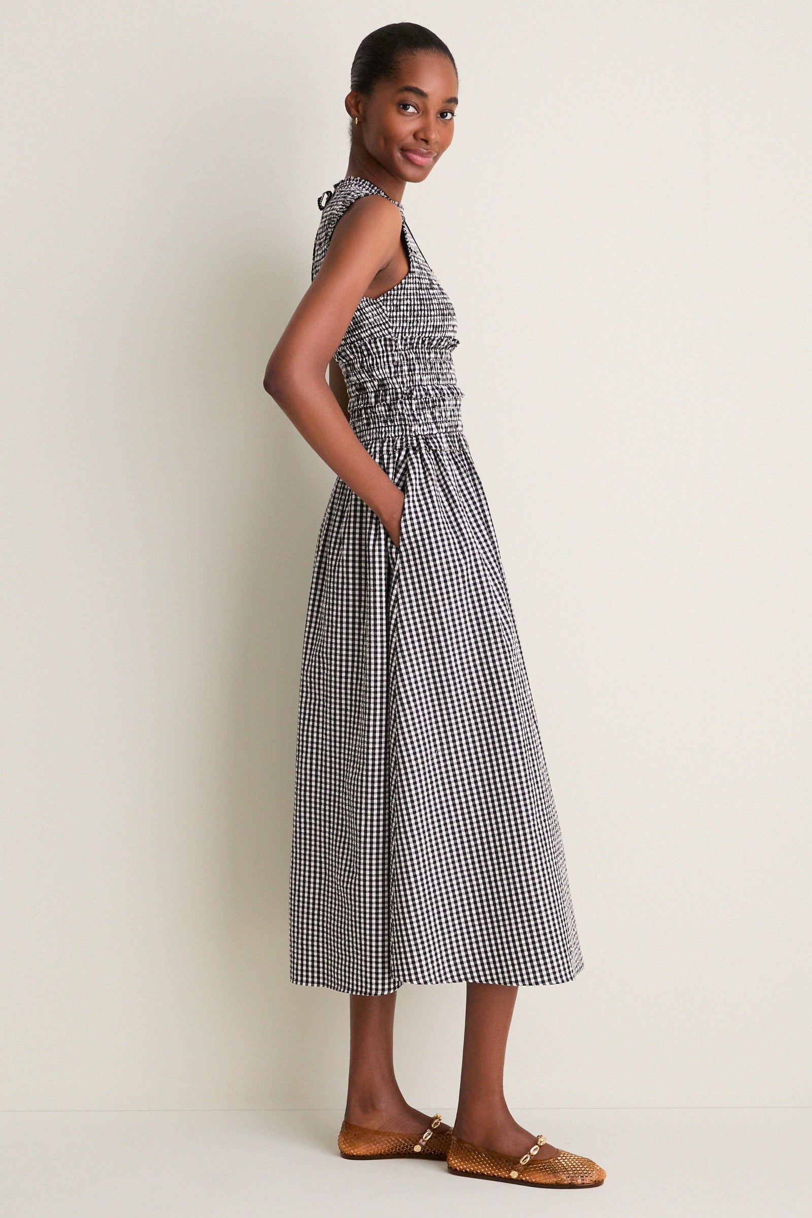 hunter bell beach stripe louise dress Hunter Bell Louise Dress