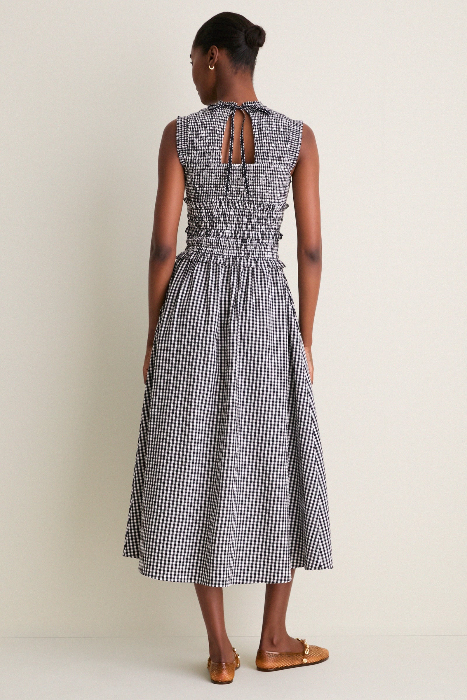 Black and White Louise Dress