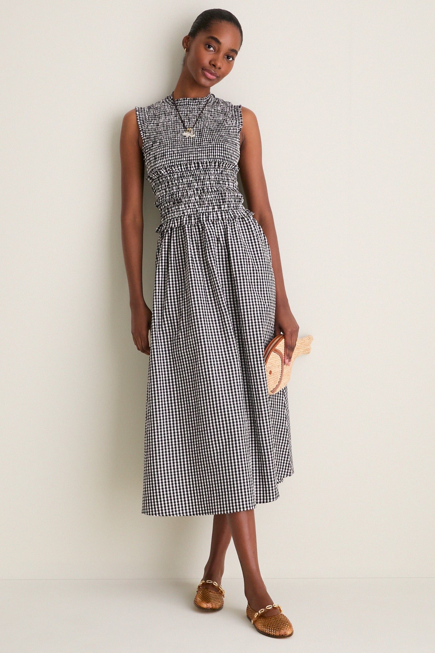 Black and White Louise Dress