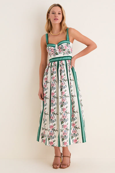 Tuckernuck Belle Bouquet Stripe Cotton Maria Dress Belle Bouquet / 6