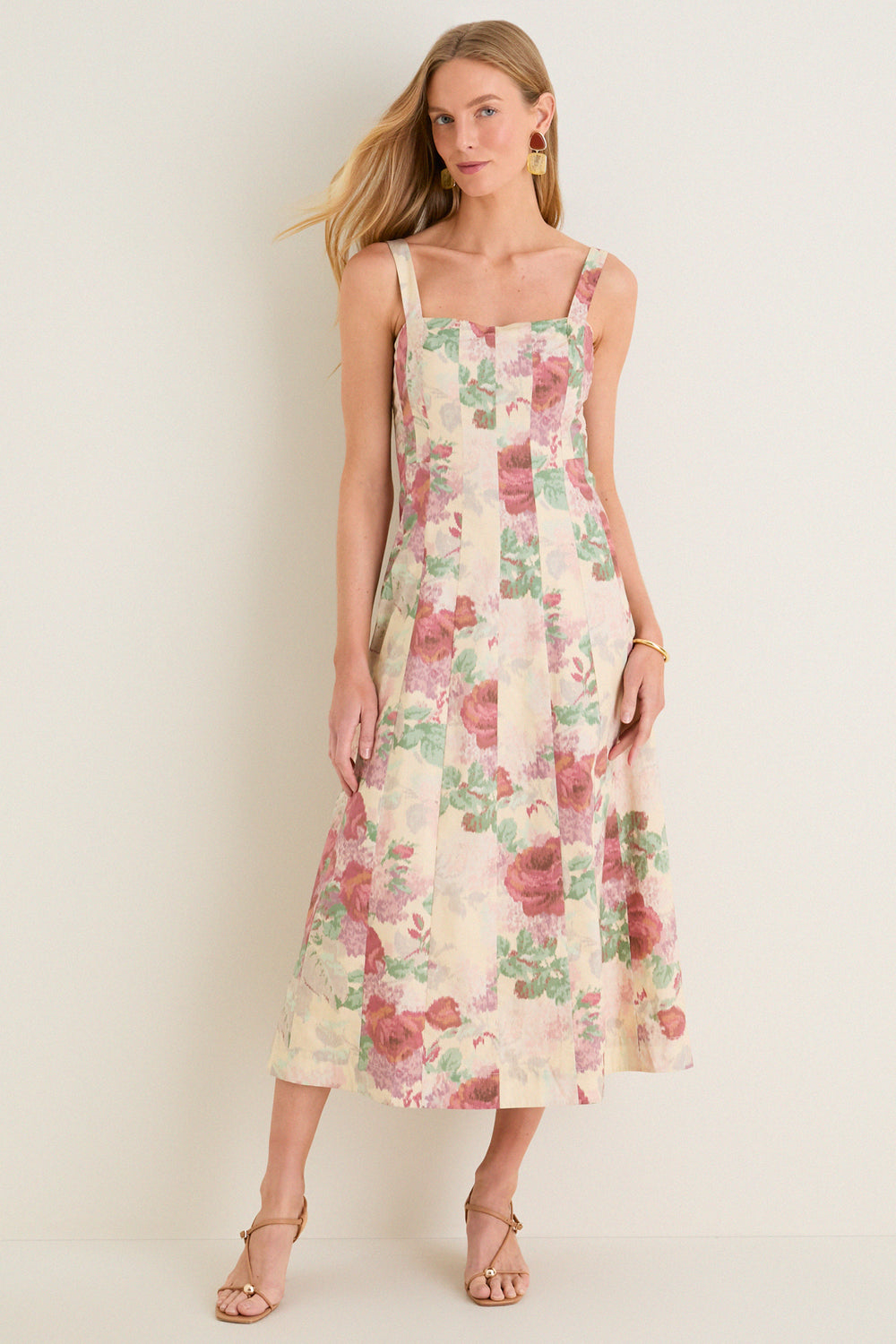 edith city crepe fit & flare midi dress Gal Meets Glam Collection Edith City Crepe Fit Flare Midi Dress, $178 | Nordstrom