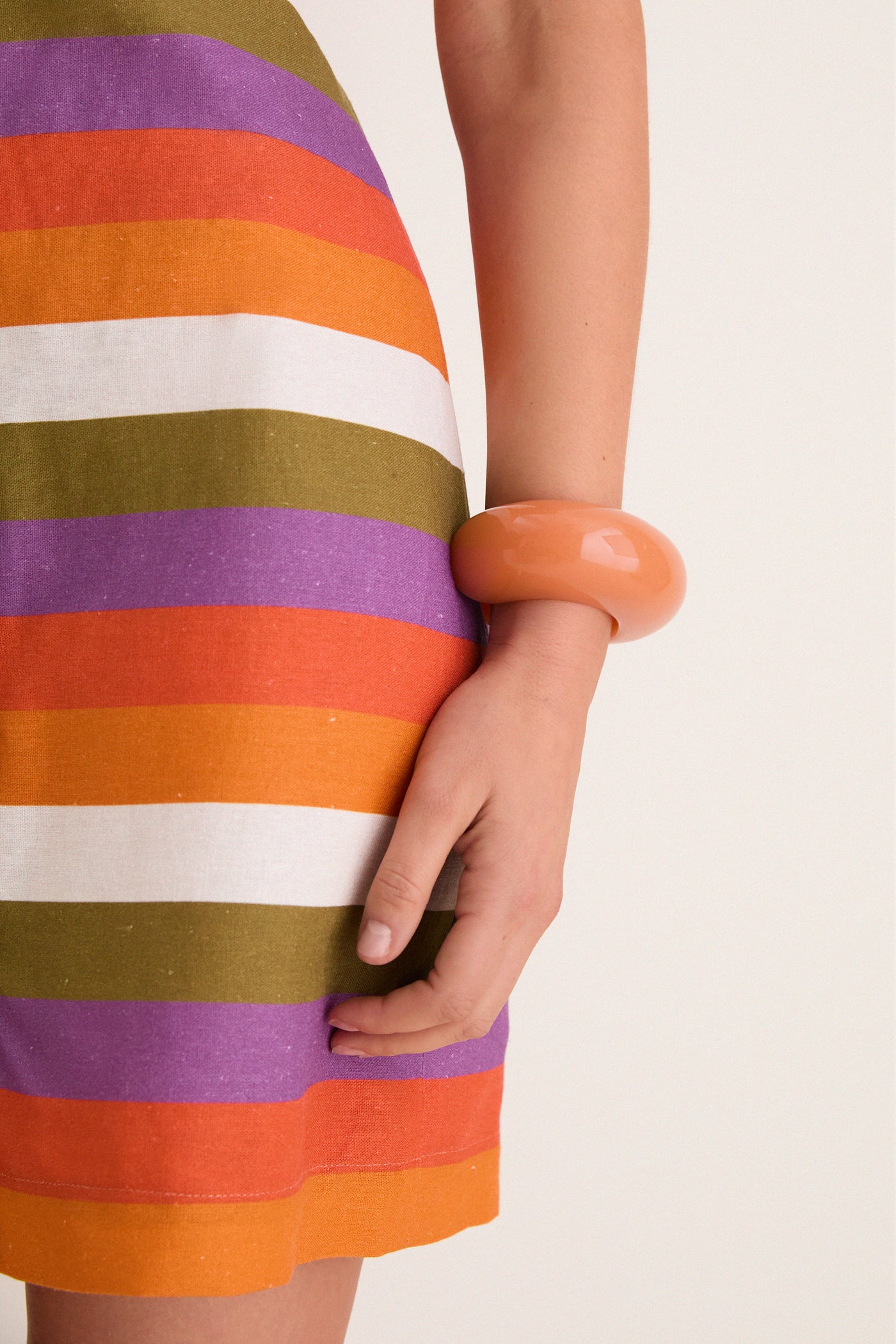 Tangerine Arc Cuff