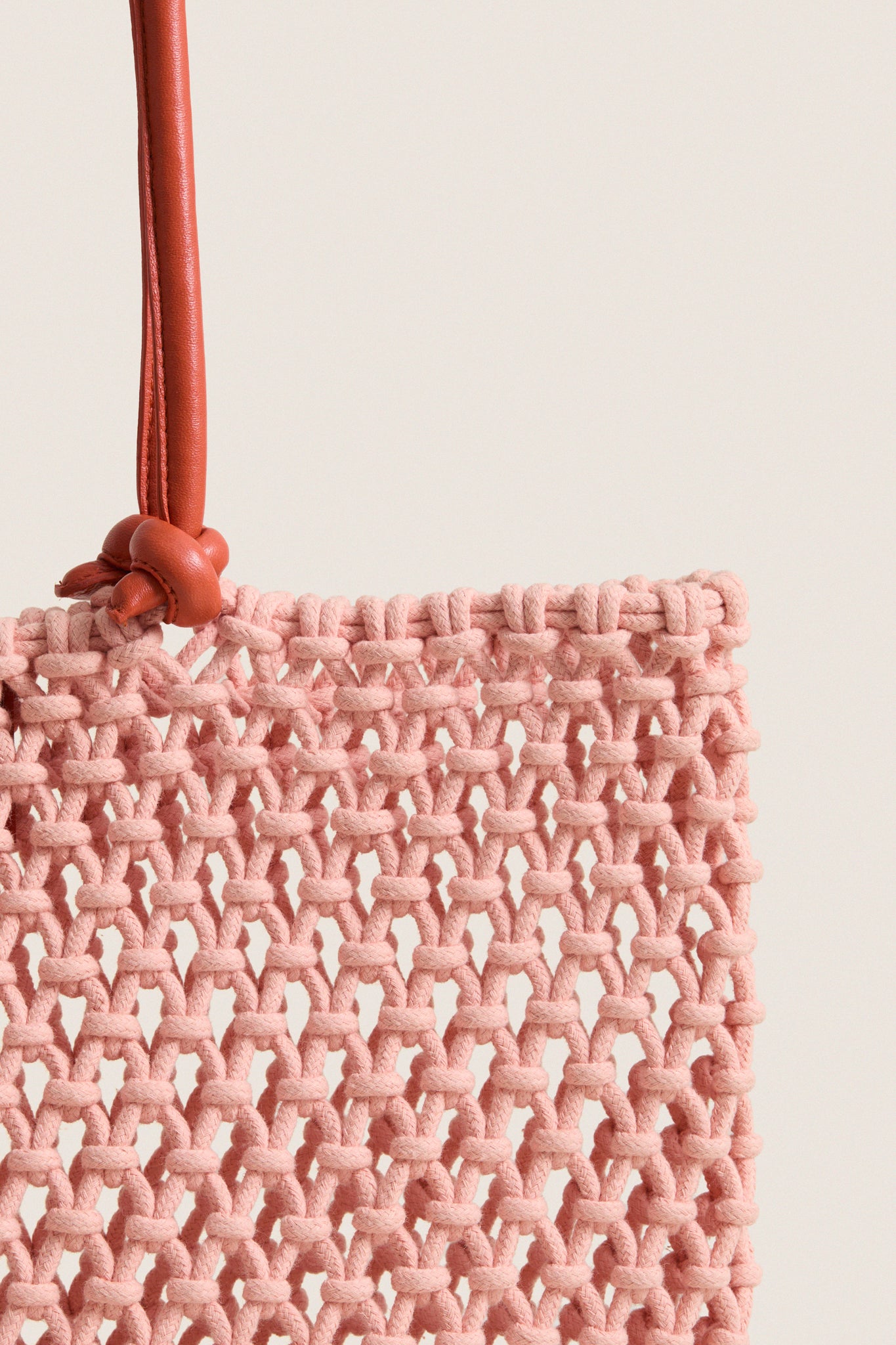 Blush with Bright Poppy Sandy Bag | Clare V