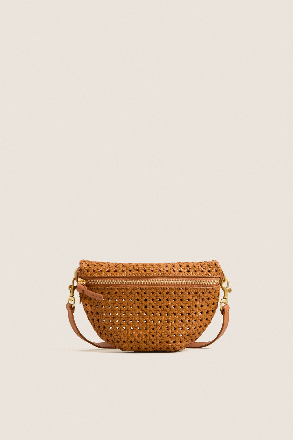 Tan Petite Fanny Bag