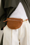 Tan Petite Fanny Bag
