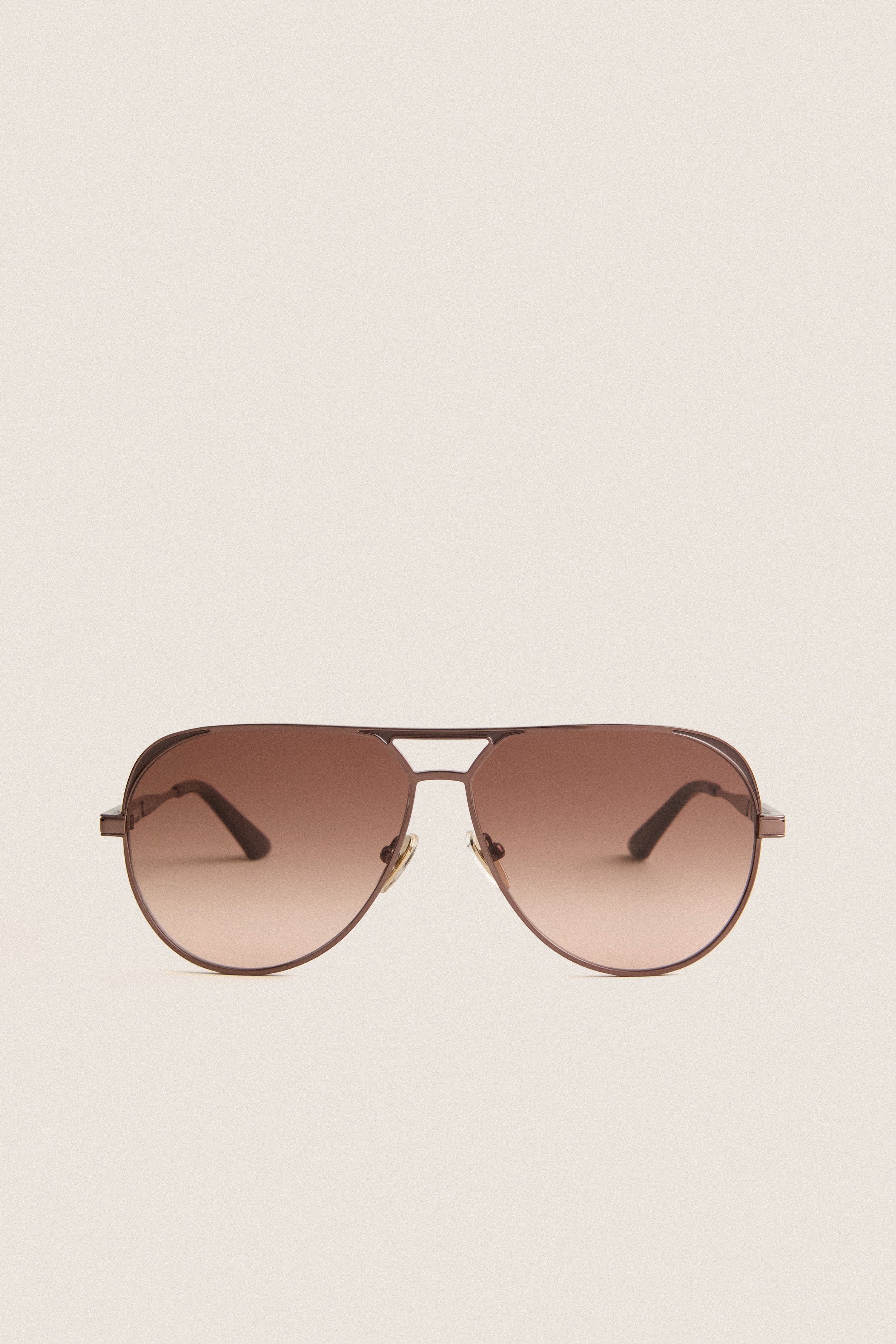 Chocolate Open Tab Sunglasses