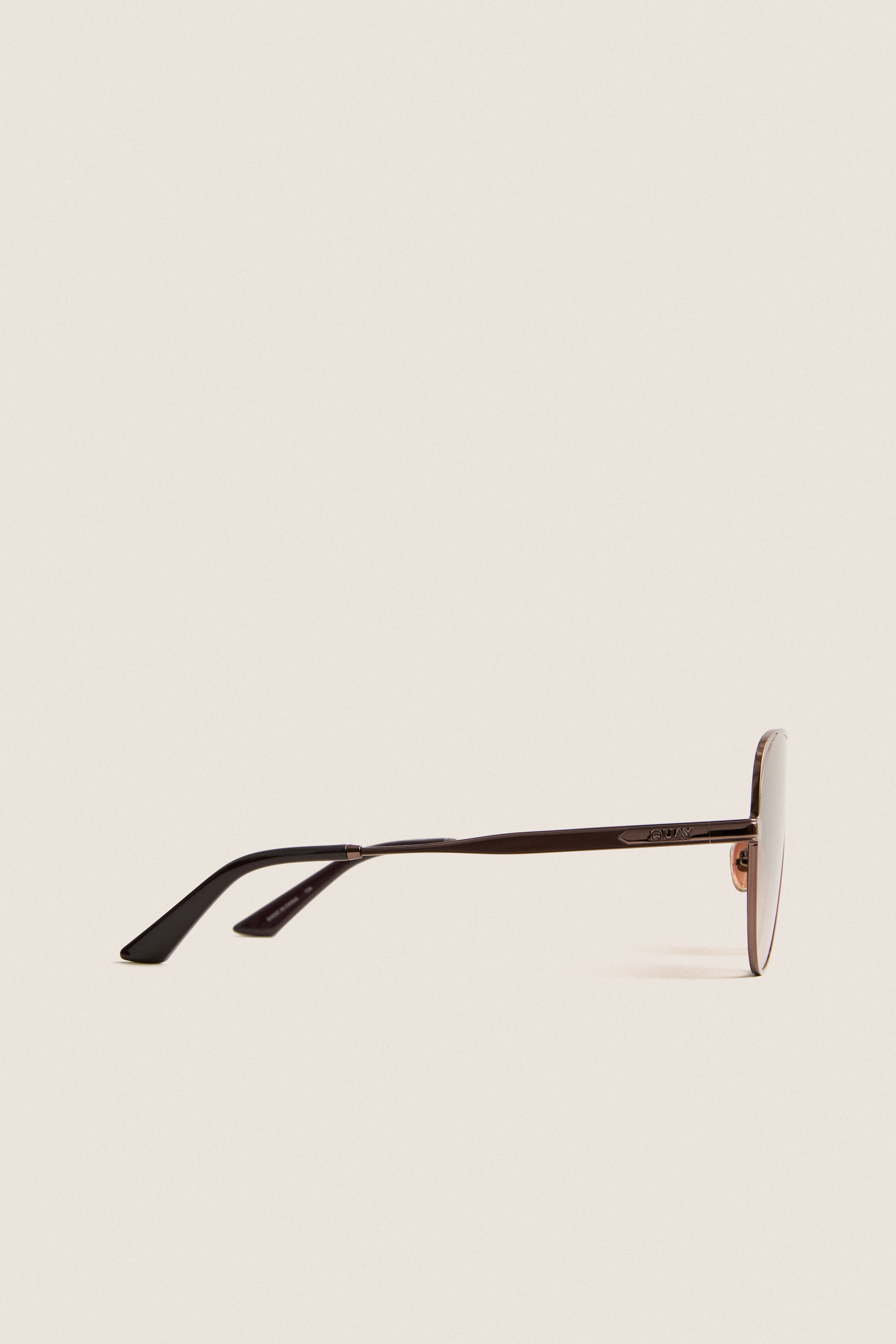 Chocolate Open Tab Sunglasses