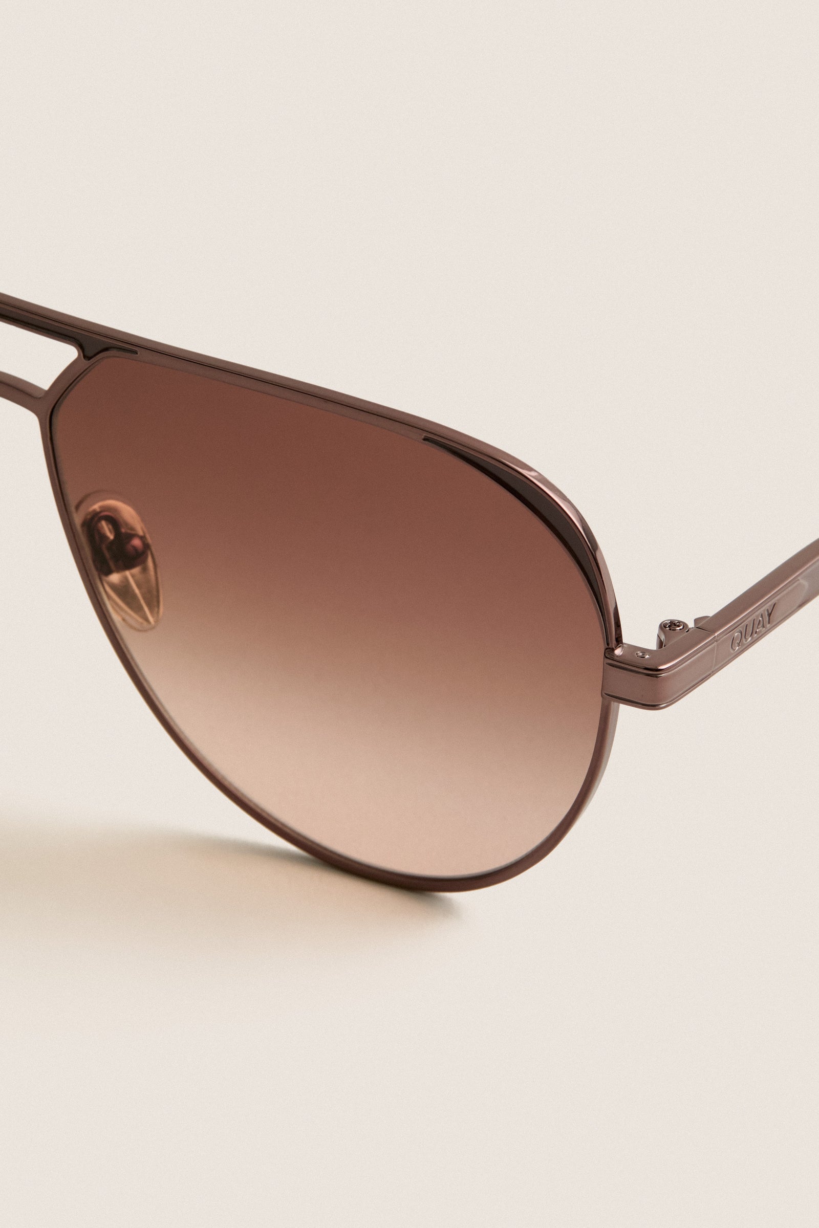 Chocolate Open Tab Sunglasses