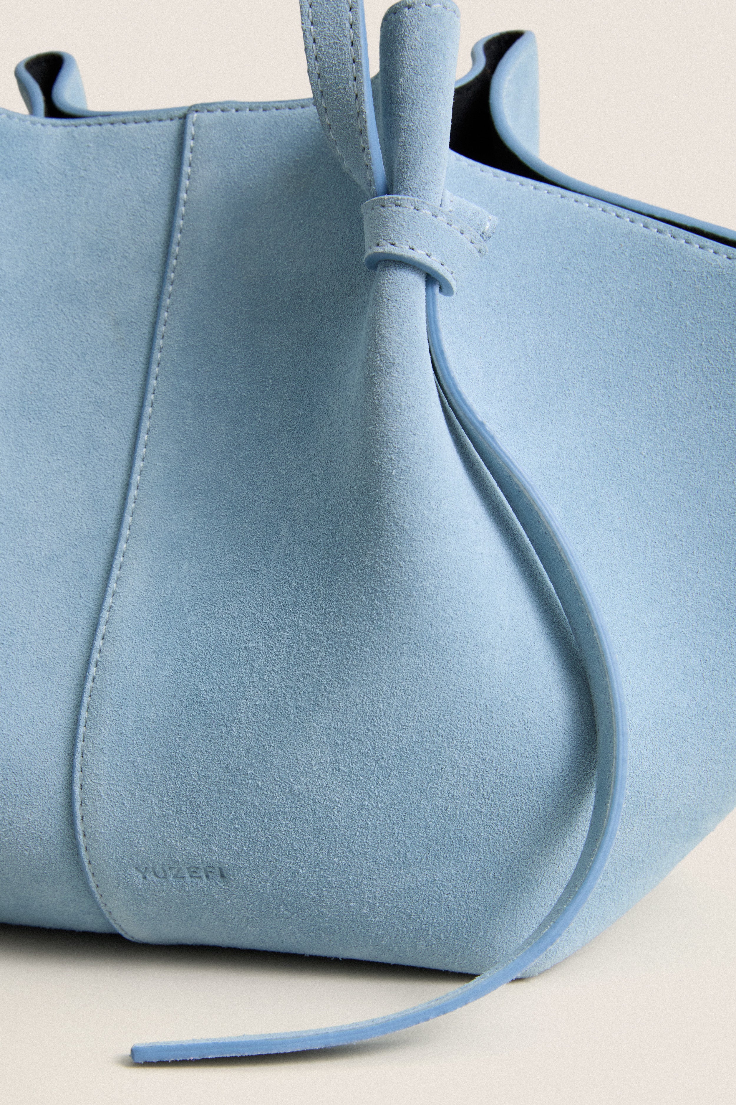Ocean Mochi Suede Bag