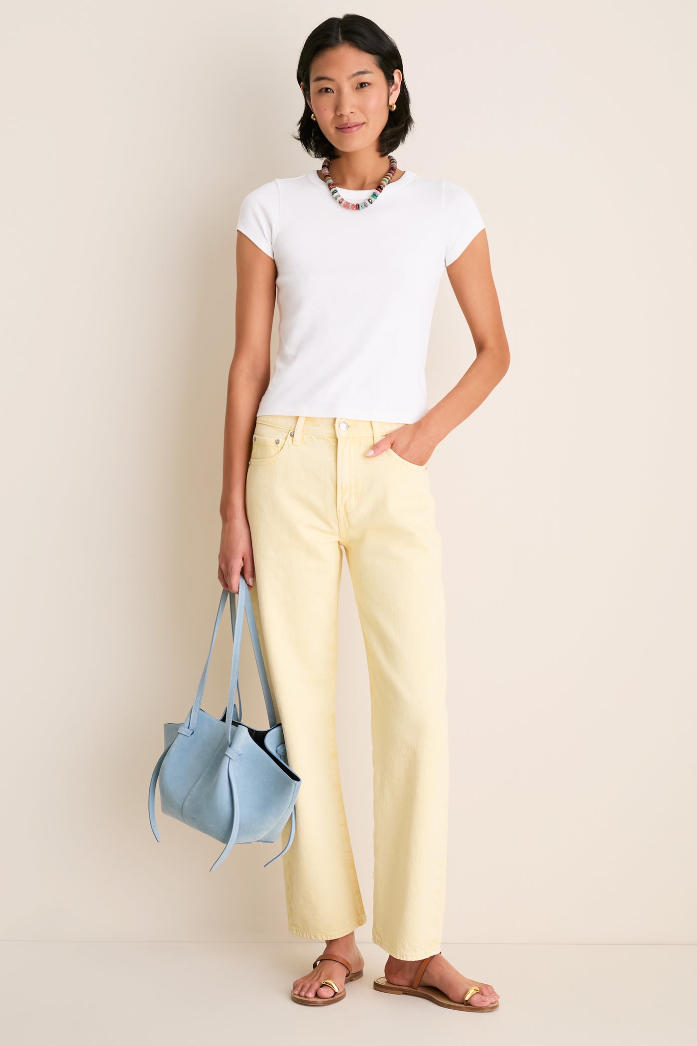 Ocean Mochi Suede Bag