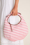 Tomato Stripe Josie Knot Bag