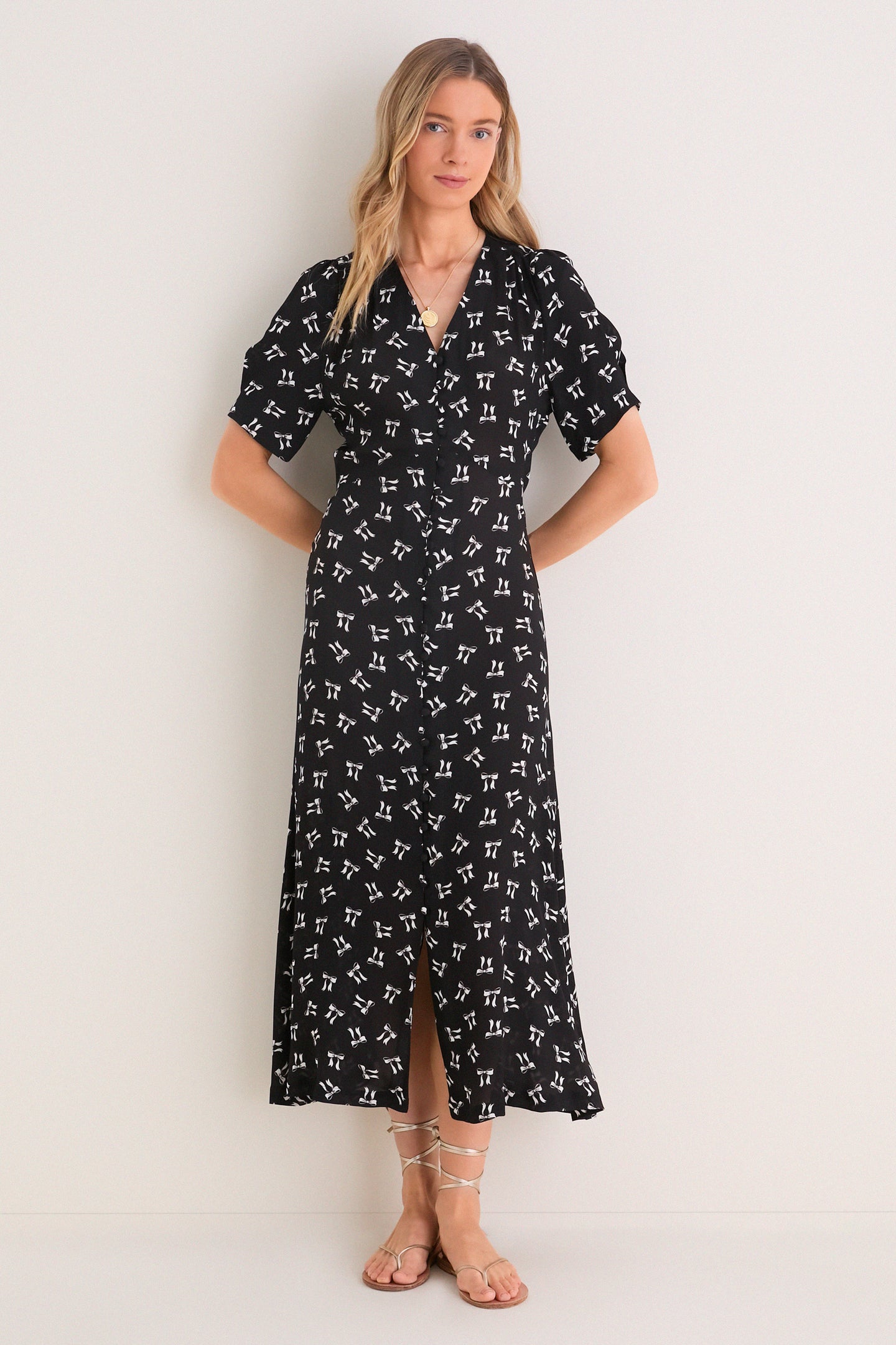 Vintage Bows Tuxedo Luciya Antique Dress