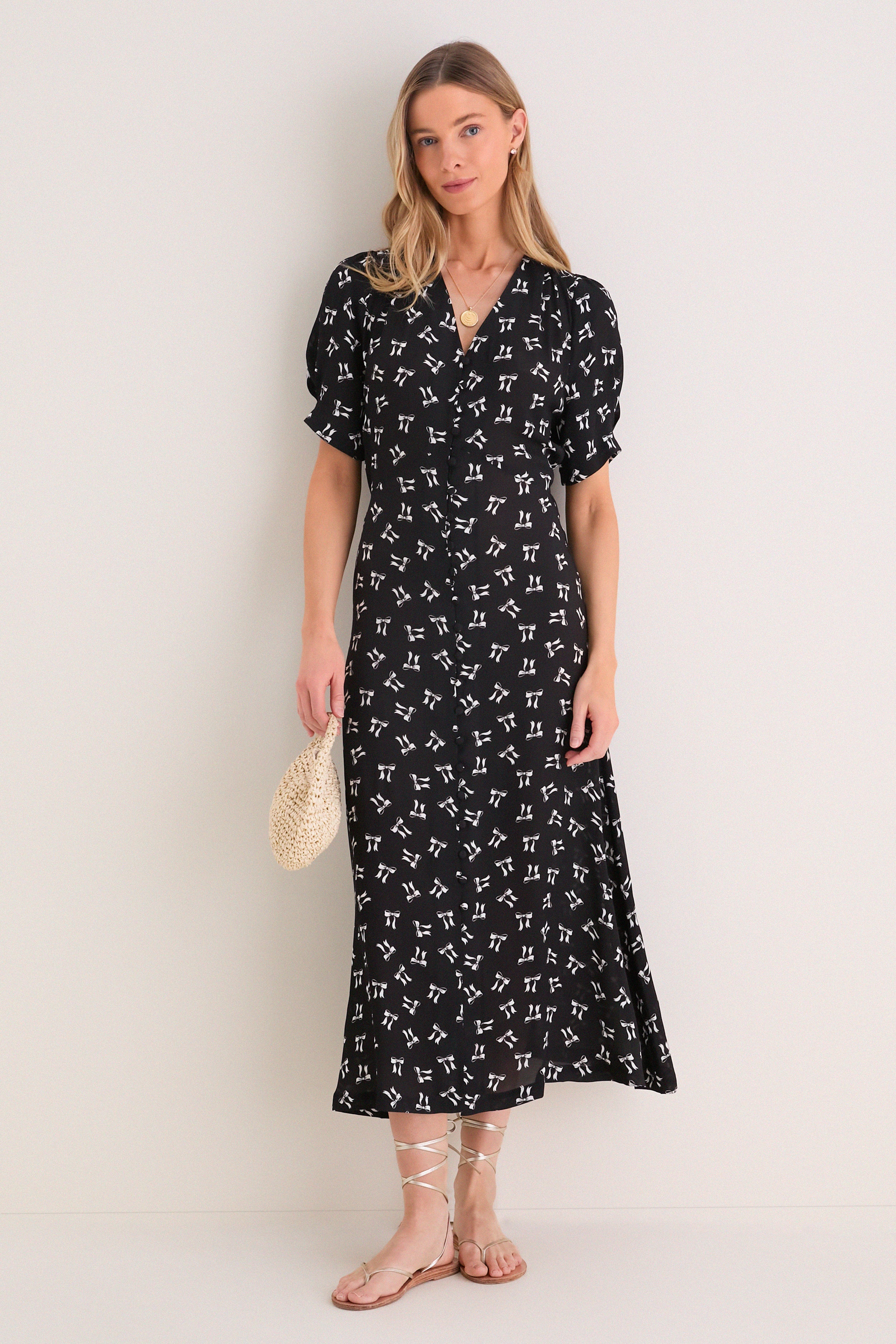 Vintage Bows Tuxedo Luciya Antique Dress