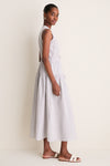 James Stripe Lucy 4 Basque Sleeveless Dress