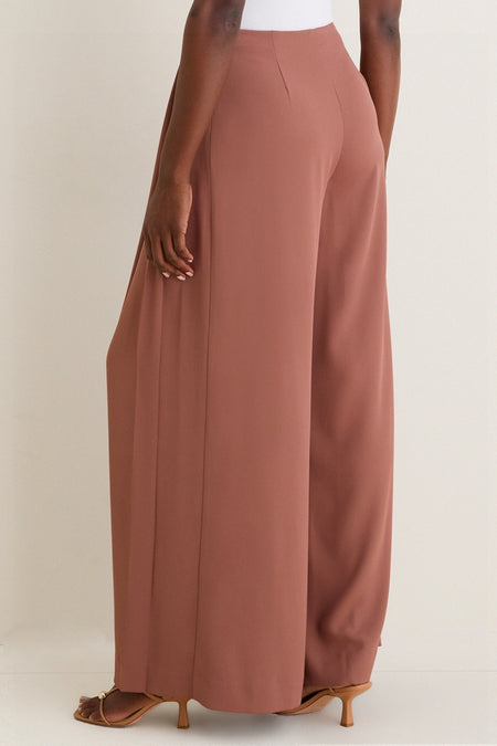 Light Mink Nova Pleated Pant