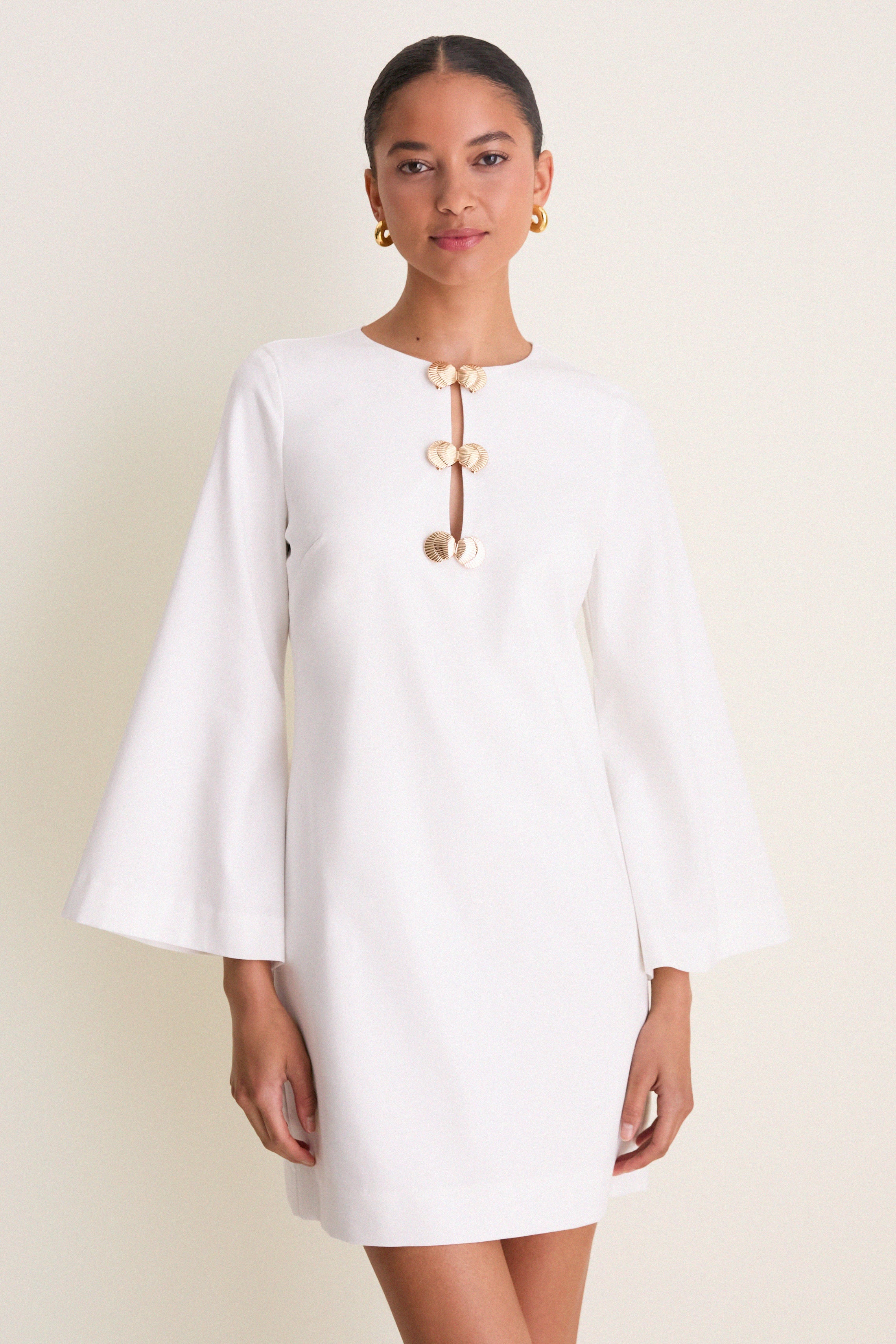 caftan mini dress Hyacinth House Ivory Linen Shell Hardware Etta Ivory Linen / S Thoughtfully crafted in our Step 1. Choose color *:Olive green 15 Winter Date Night 30_off_sitewide