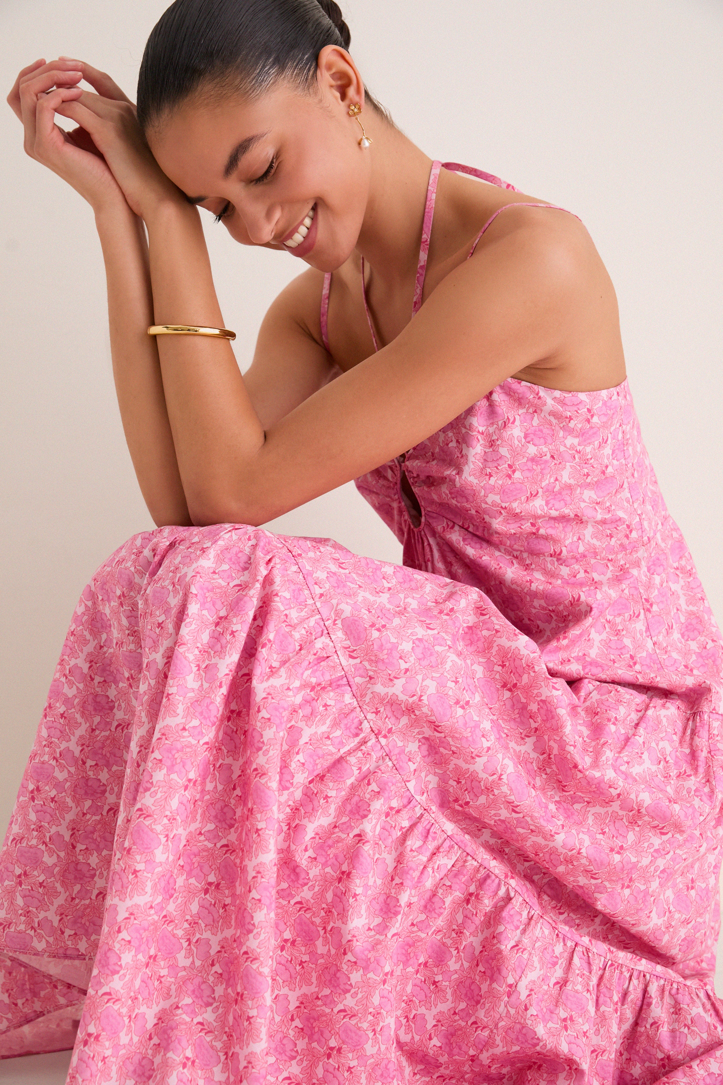 Petal Party Floral Lottie Maxi Dress