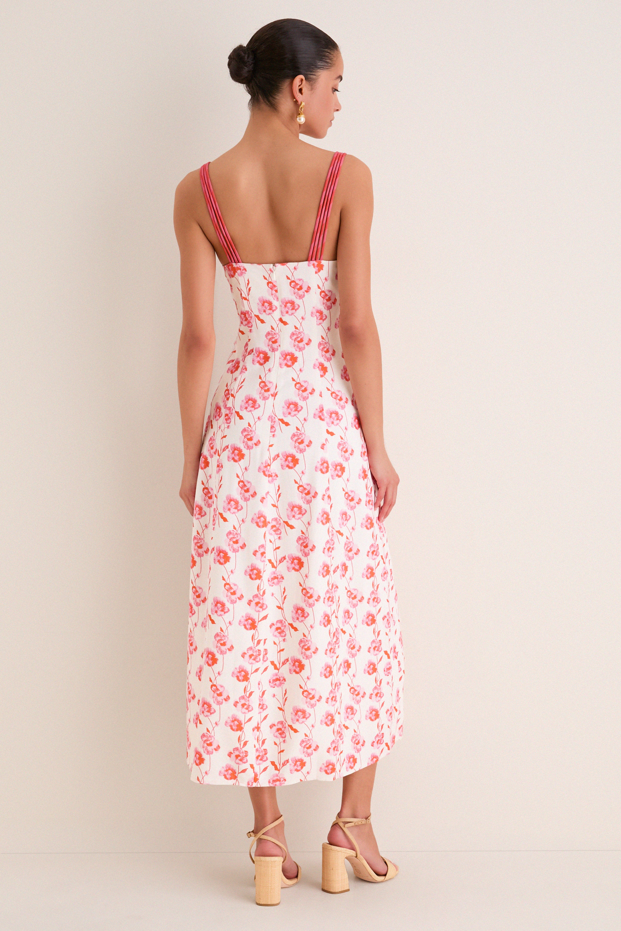 Poppy Trellis Floral Cordelia Maxi Dress | Hyacinth House