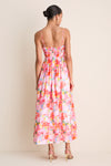 Pink Multi Watercolor Harper Maxi Dress