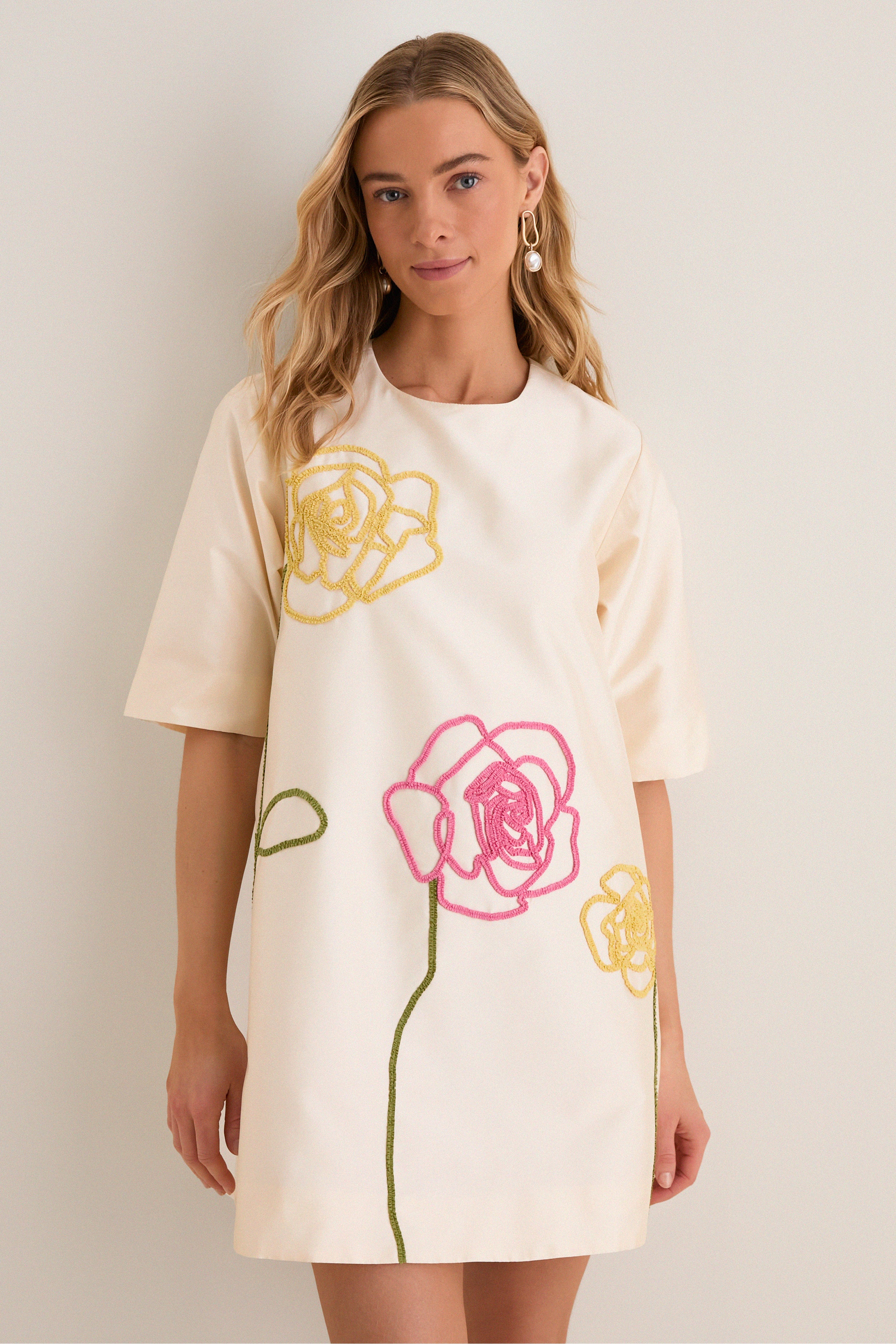 Ivory Budapest Mini Dress