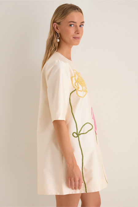 Ivory Budapest Mini Dress