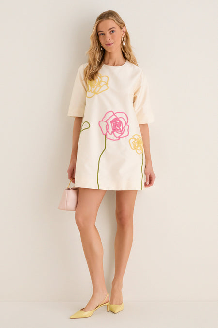 Ivory Budapest Mini Dress