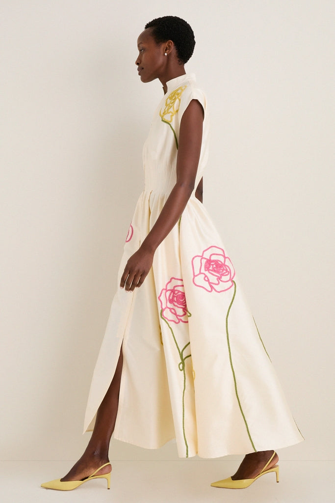 Ivory Selene Maxi Dress