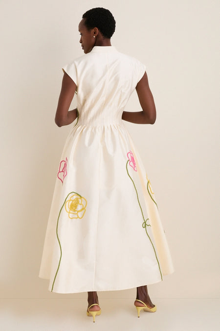 Ivory Selene Maxi Dress