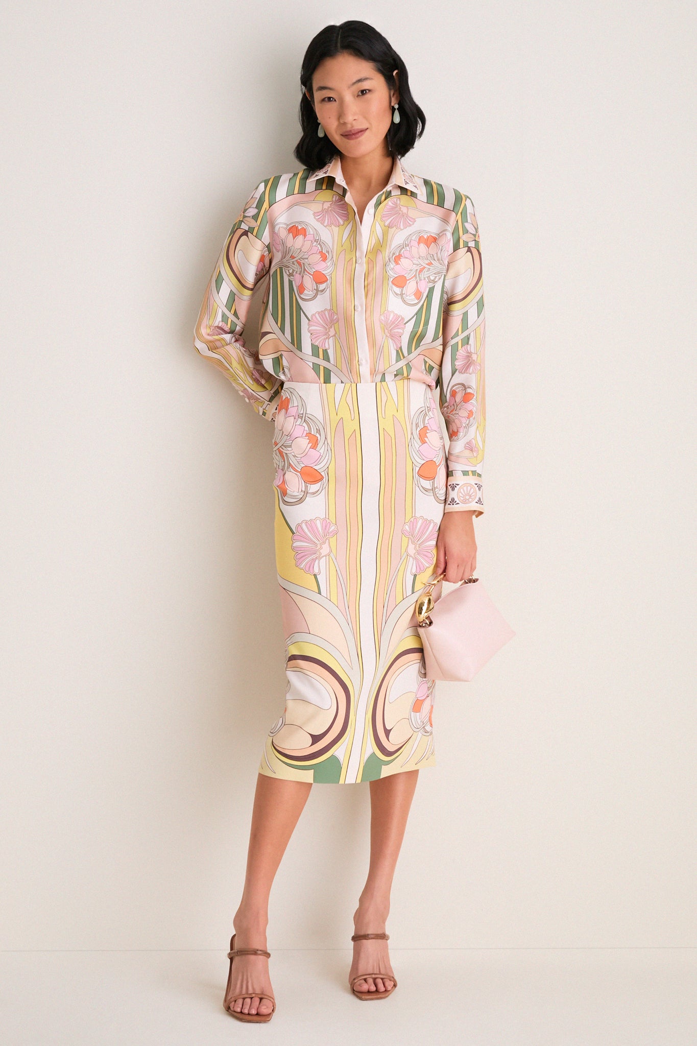Tulip Placee Pencil Skirt
