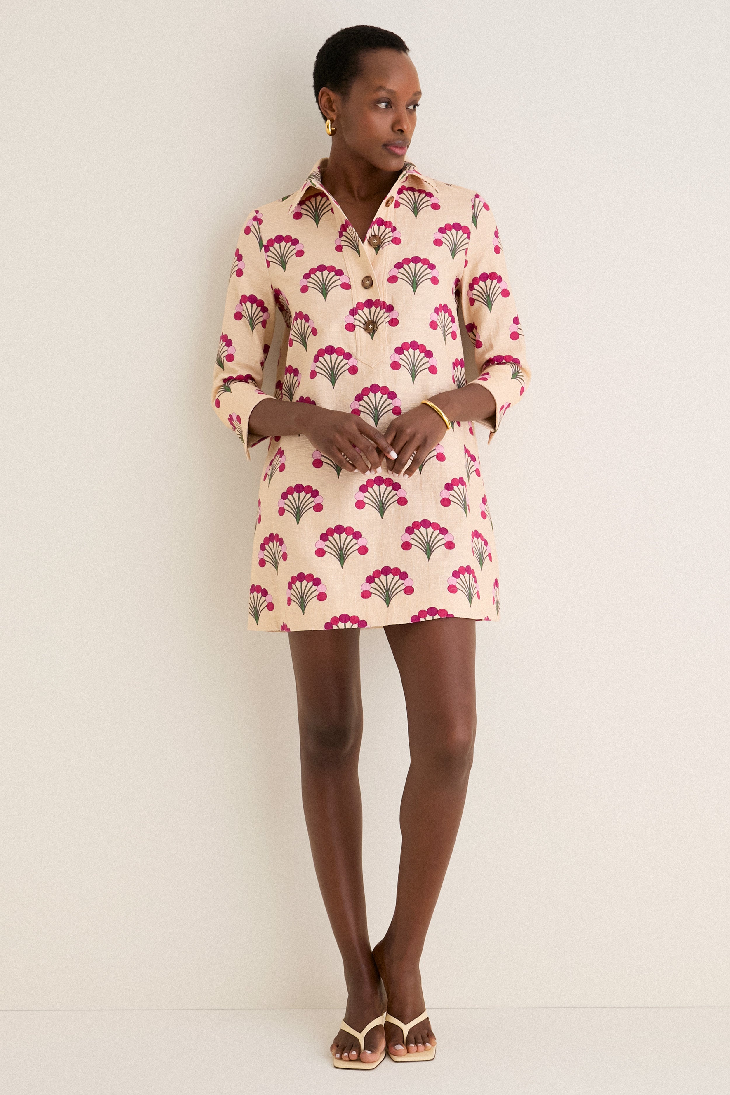 【CARAME】vintage floral print ブラウス 4Y Florette Short Artemis Dress | La DoubleJ | Tuckernuck