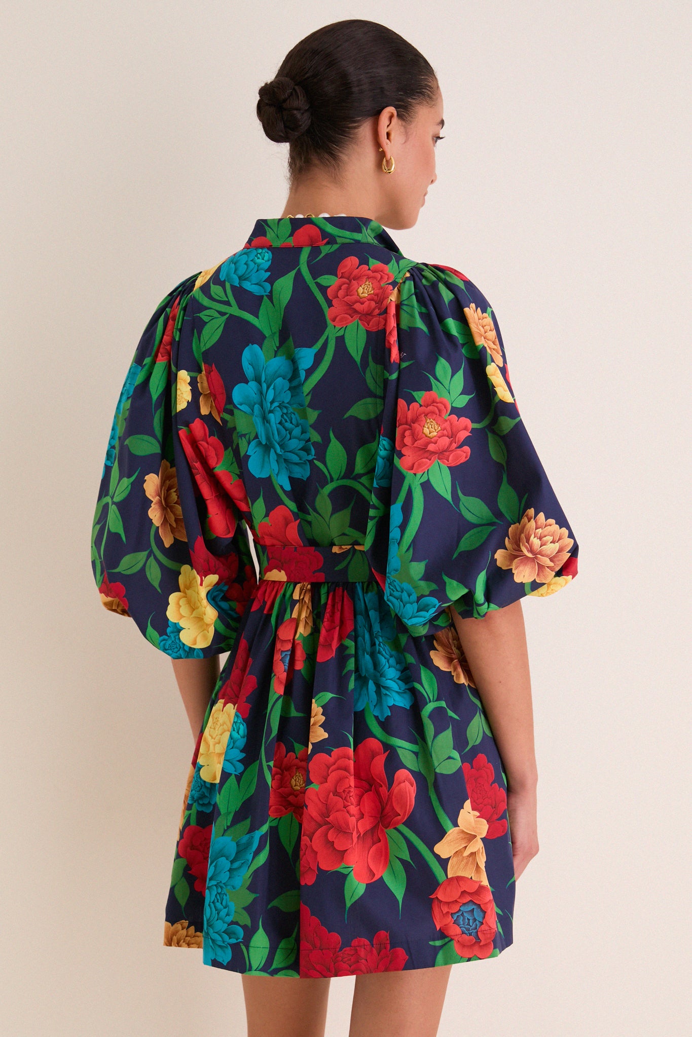 Queen Peony Mini Portofino Dress | La DoubleJ