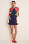 Queen Peony Placee Mini Supremes Swing Dress