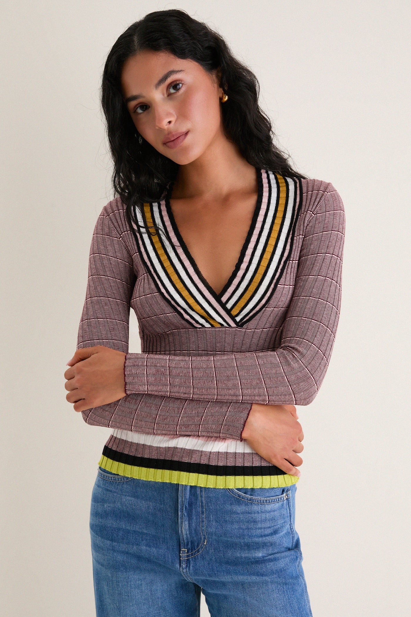 Pink Releve Top