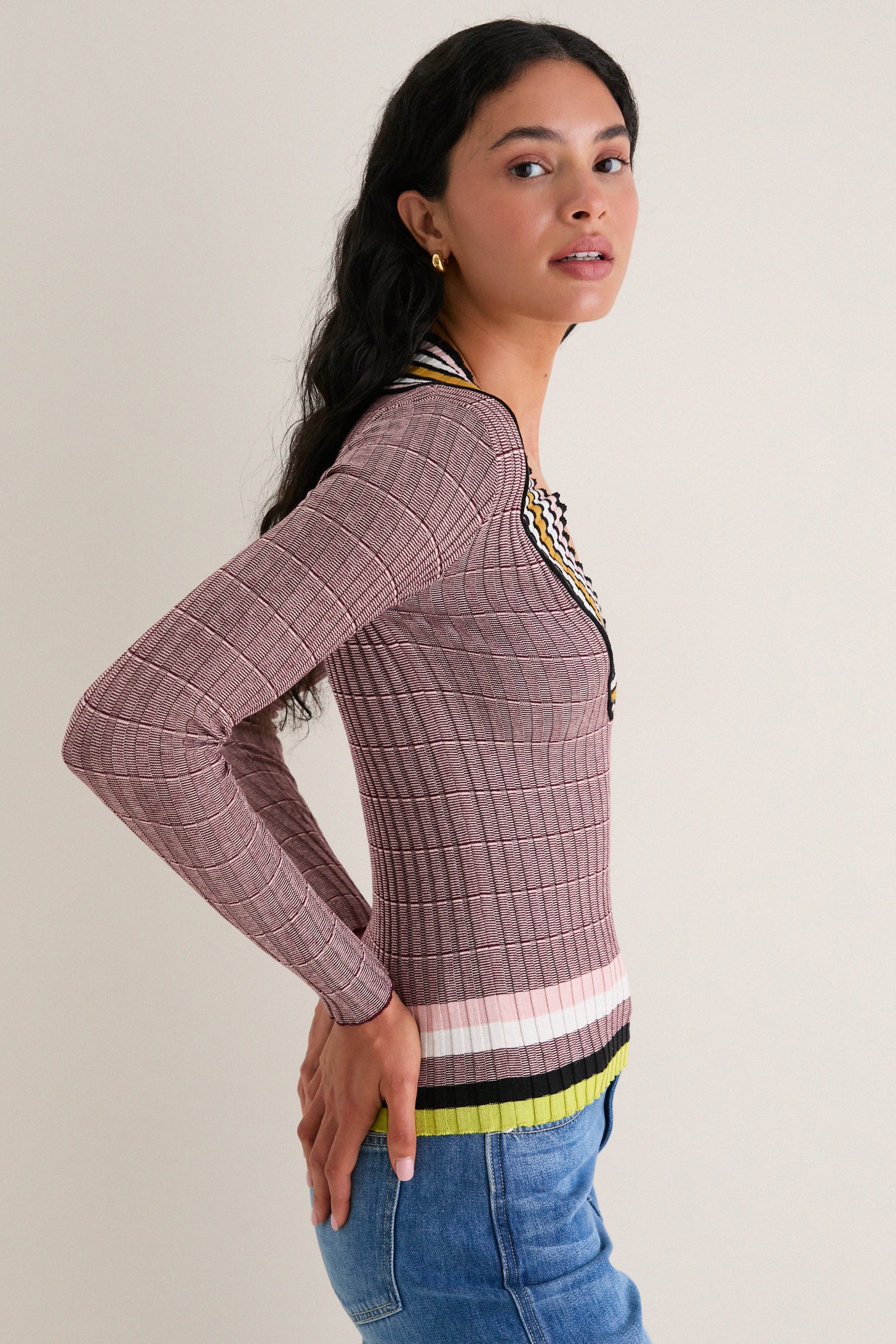 Pink Releve Top