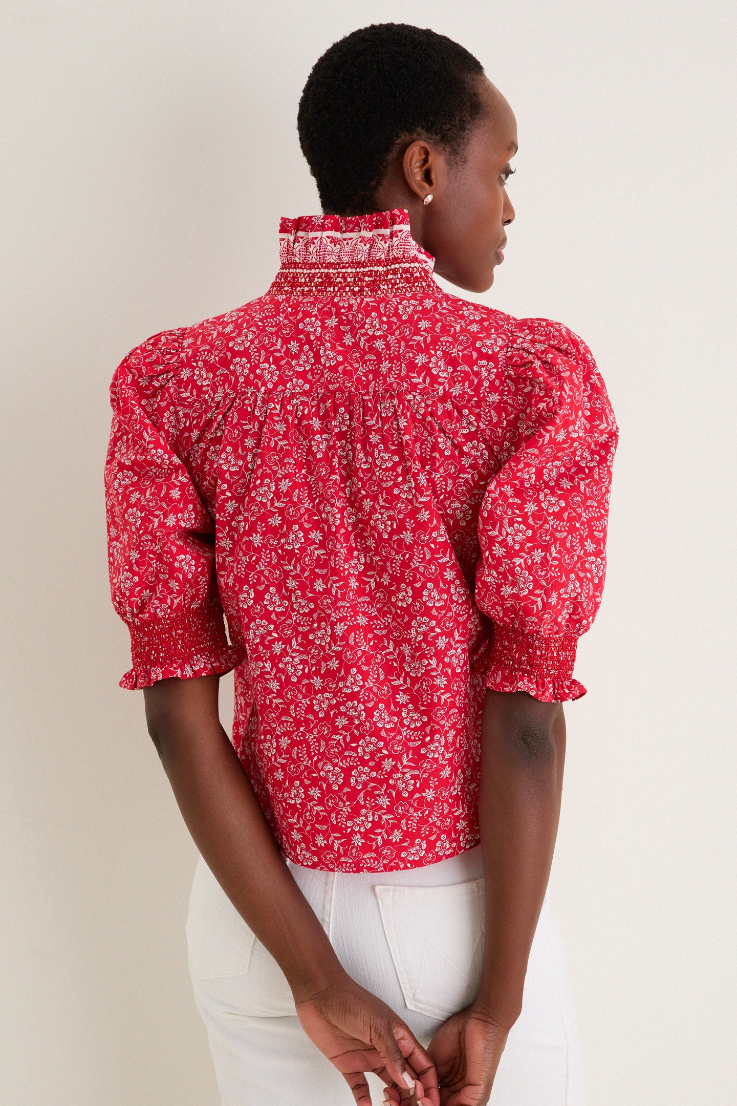 Rosemary Dreamscape Print Zuri Top