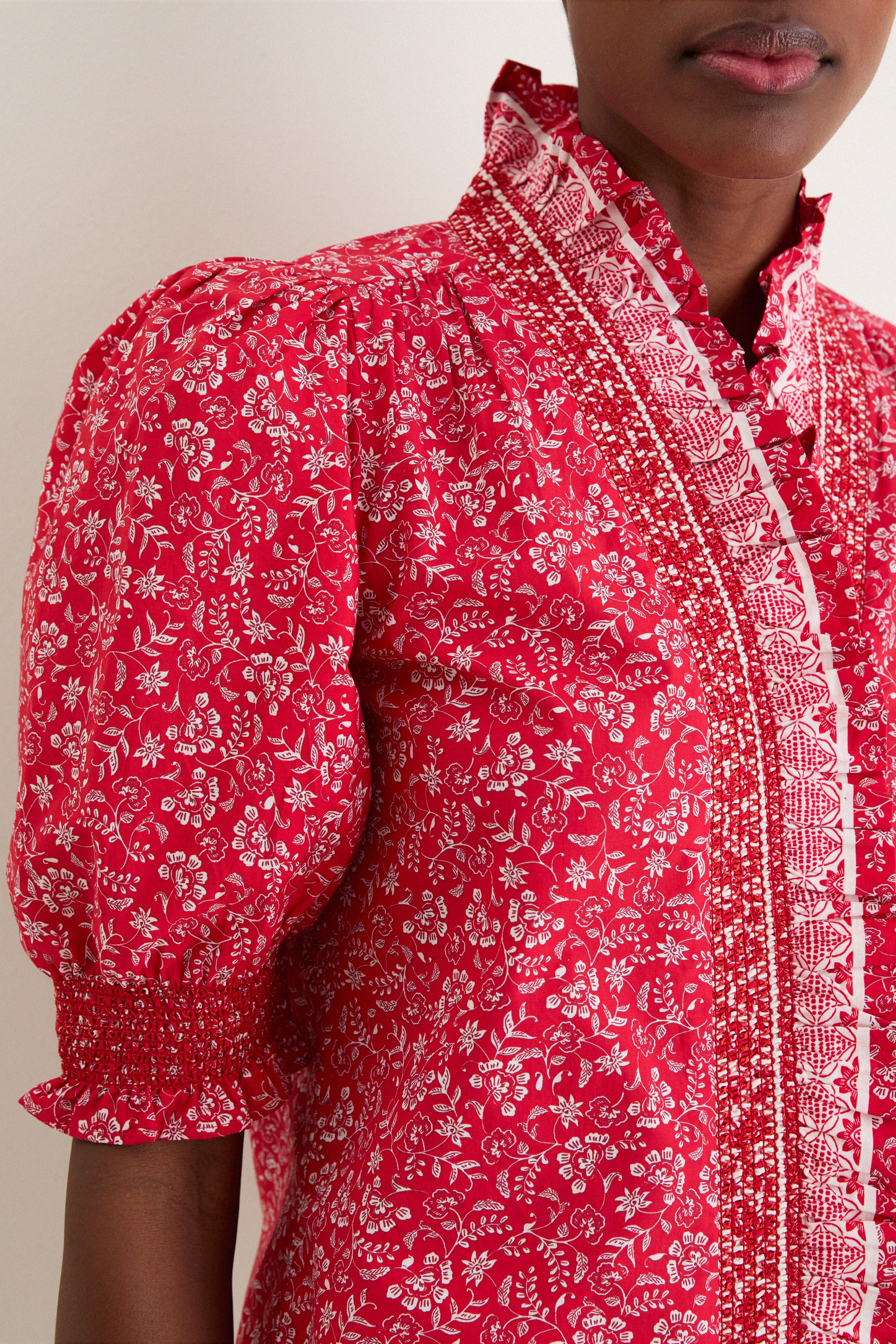トップス sahara 2way Cord Embroidery Top Rosemary Dreamscape Print Zuri Top | Love the Label