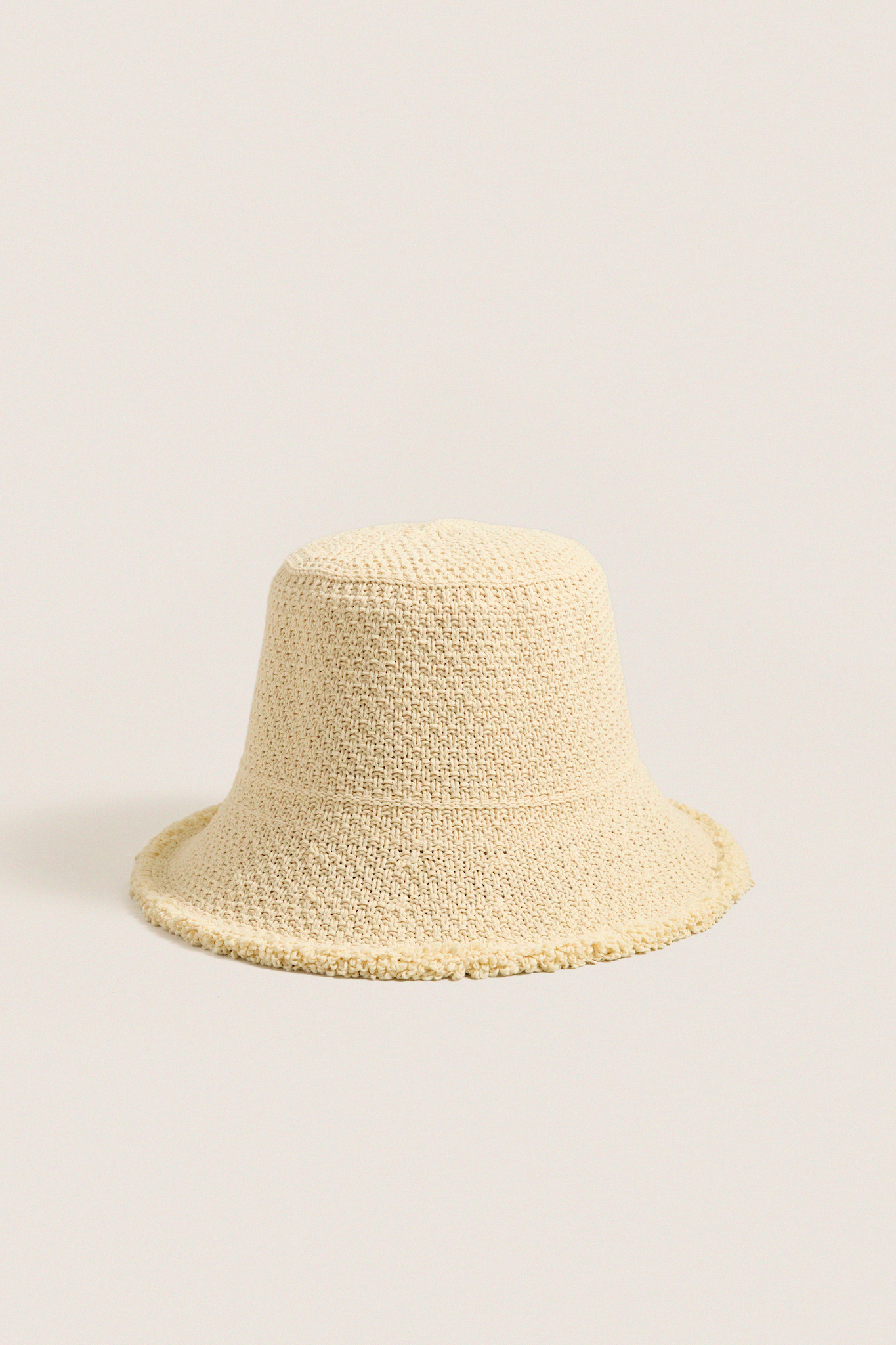Black Penny Woven Bucket Hat by Hat Attack Natural Penny Woven Bucket Hat | Hat Attack main image 3