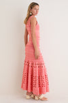 Coral Peony Lakshmi Dress