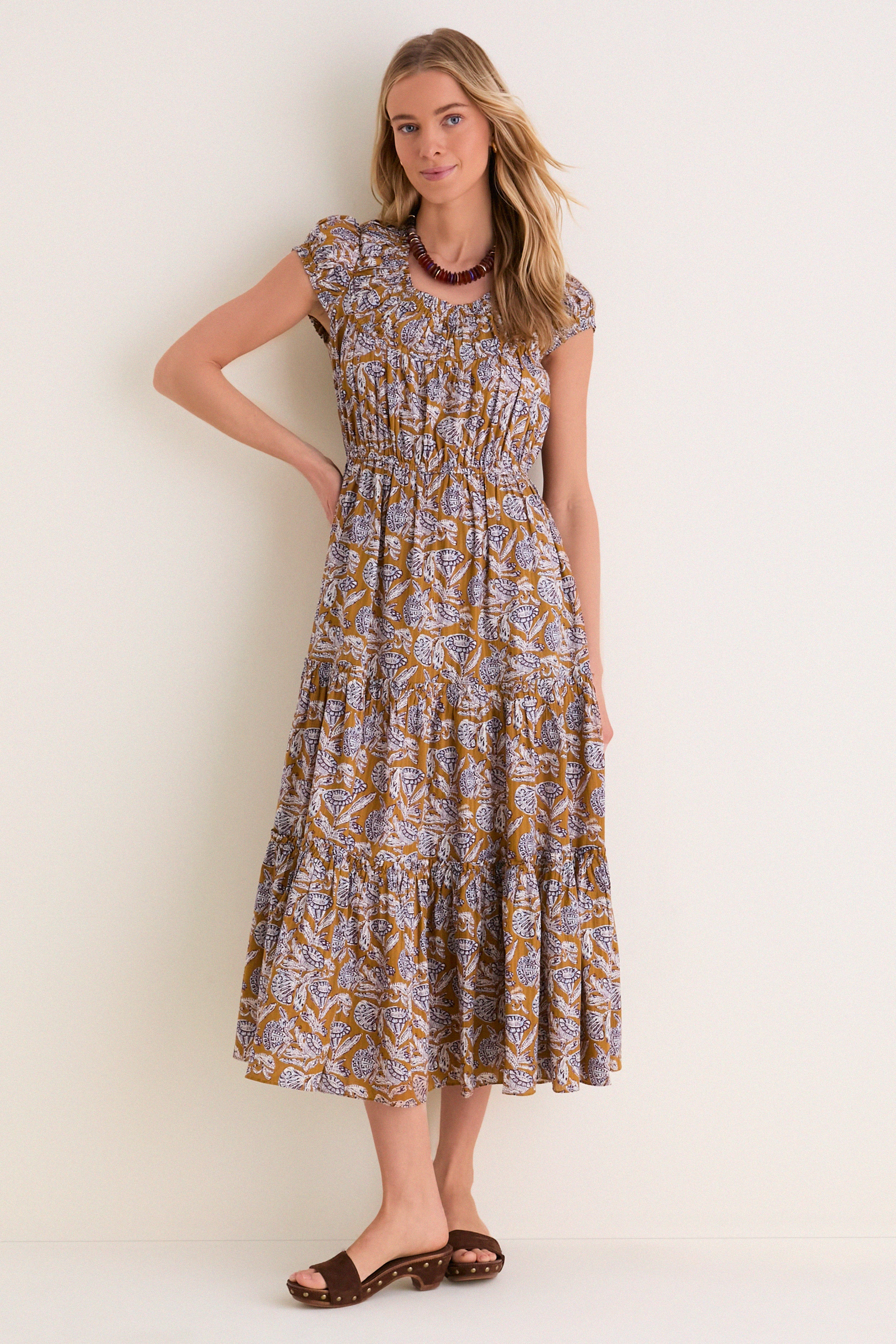 Fennel Blossom Alexi Dress | Ulla Johnson
