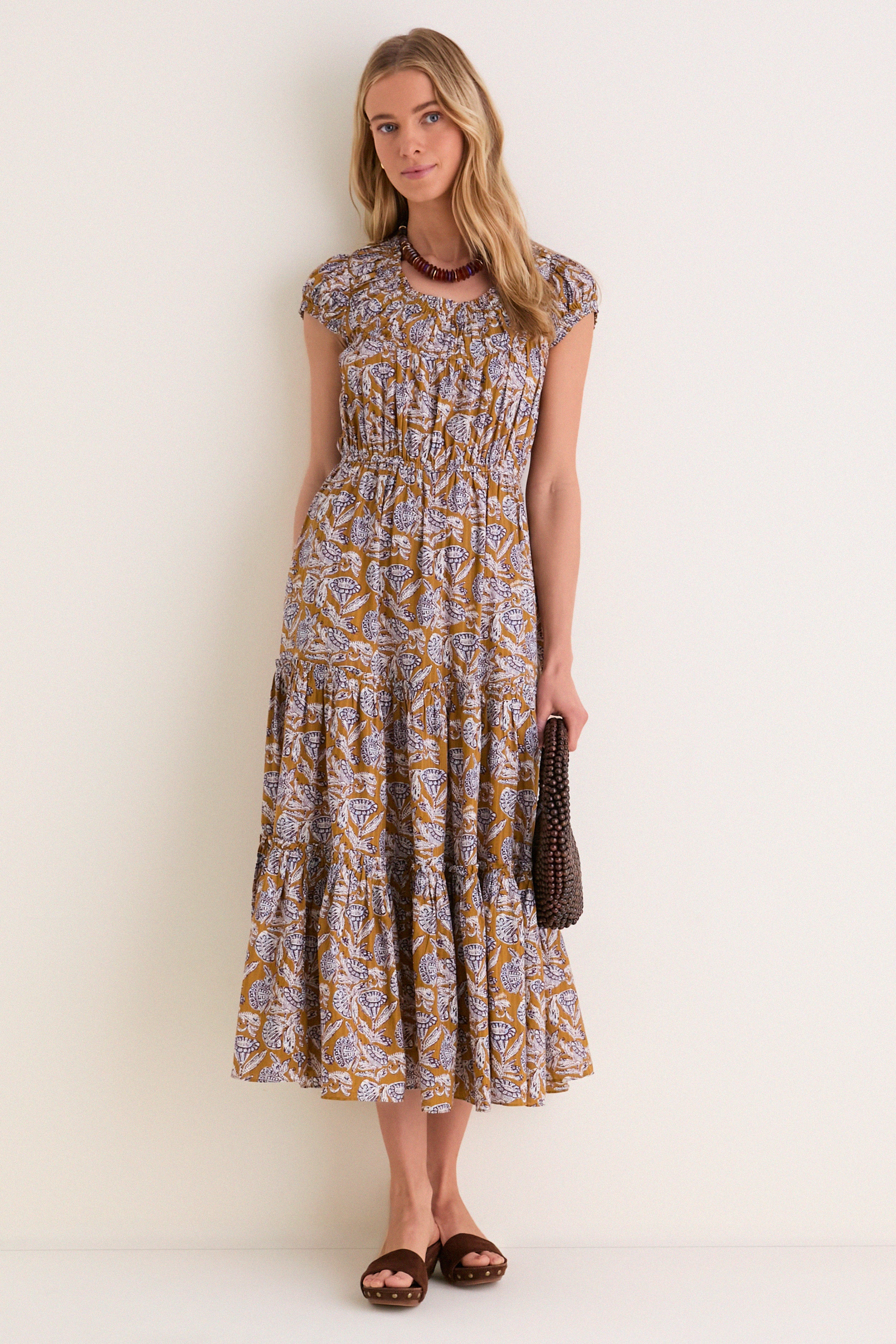 Fennel Blossom Alexi Dress | Ulla Johnson