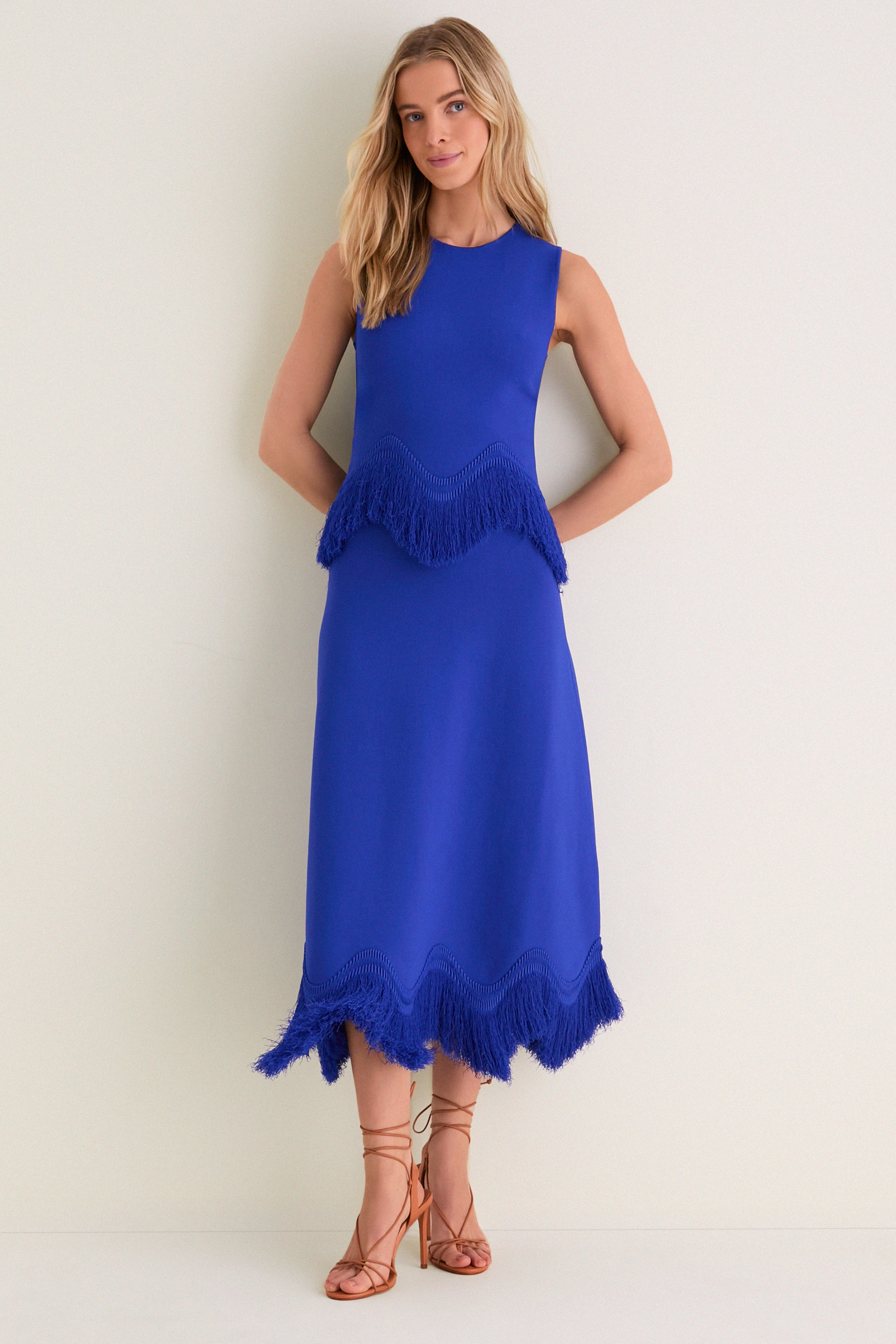 Cobalt Paulina Skirt | Ulla Johnson
