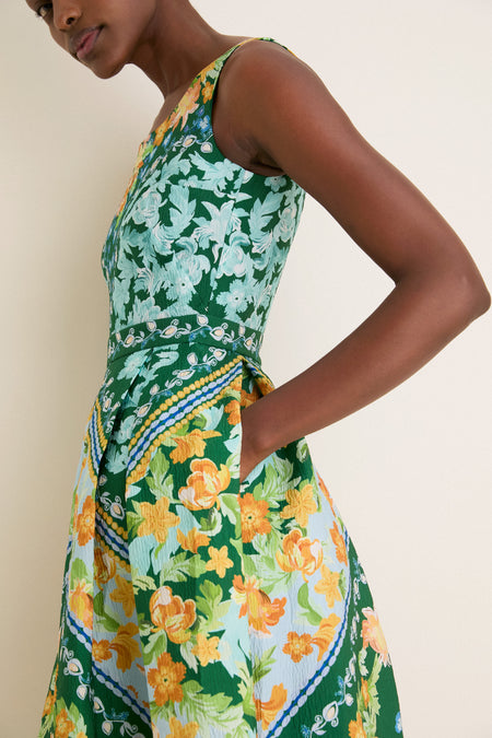 Bellis Wreath Martine-C Midi Dress