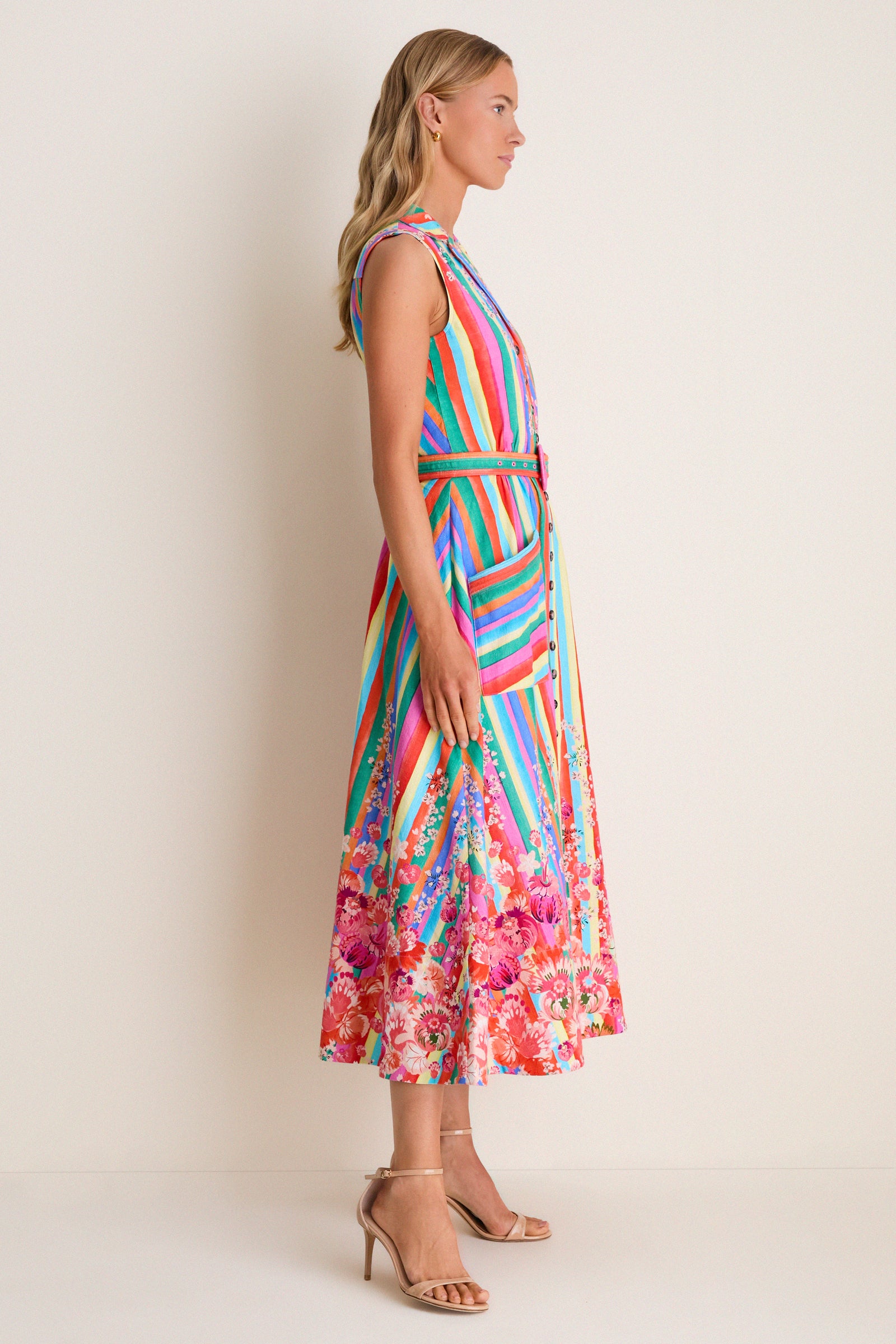 Rainbow Meadow Kirat Dress