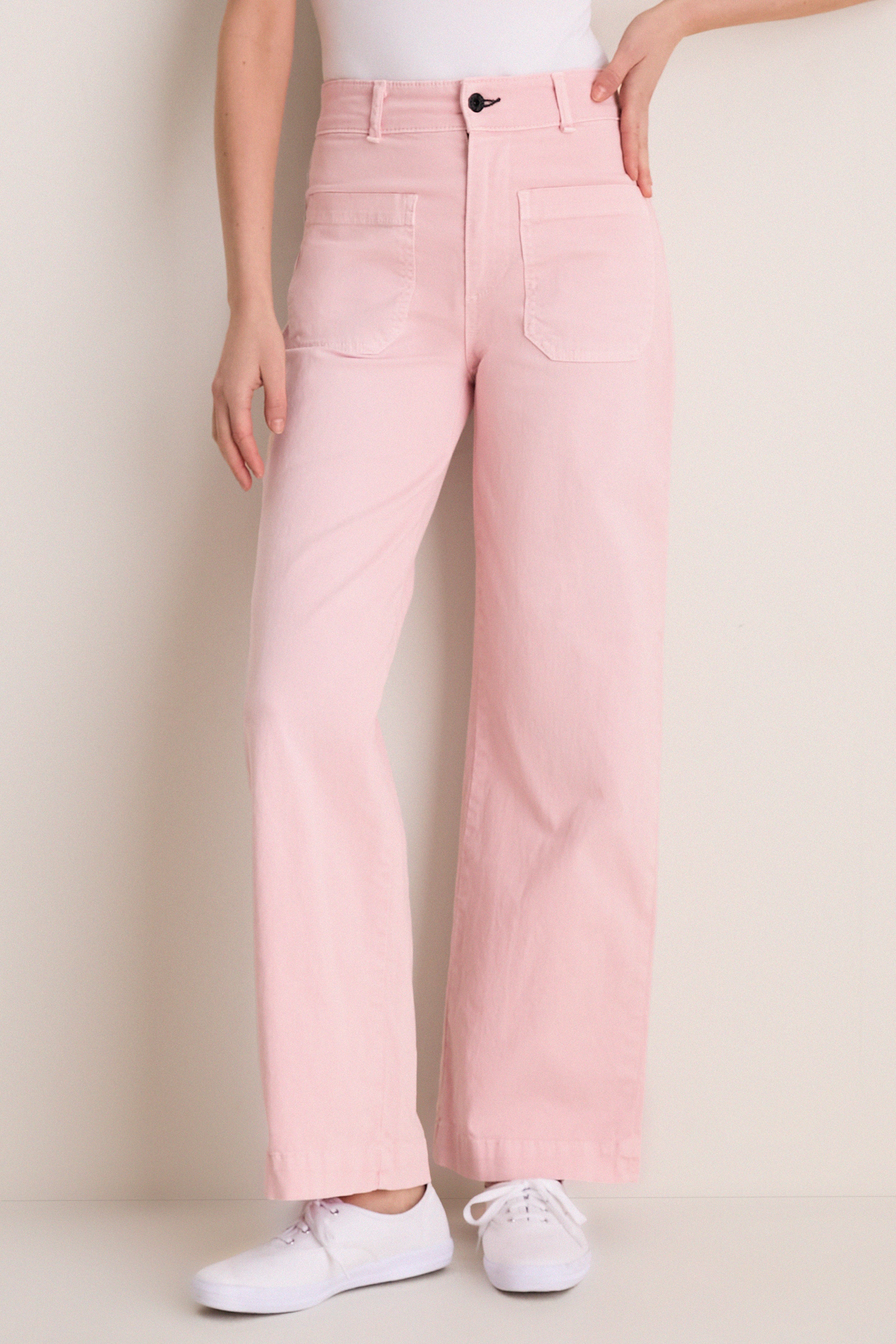 Sanded Pink Sailor Pant | ASKK NY