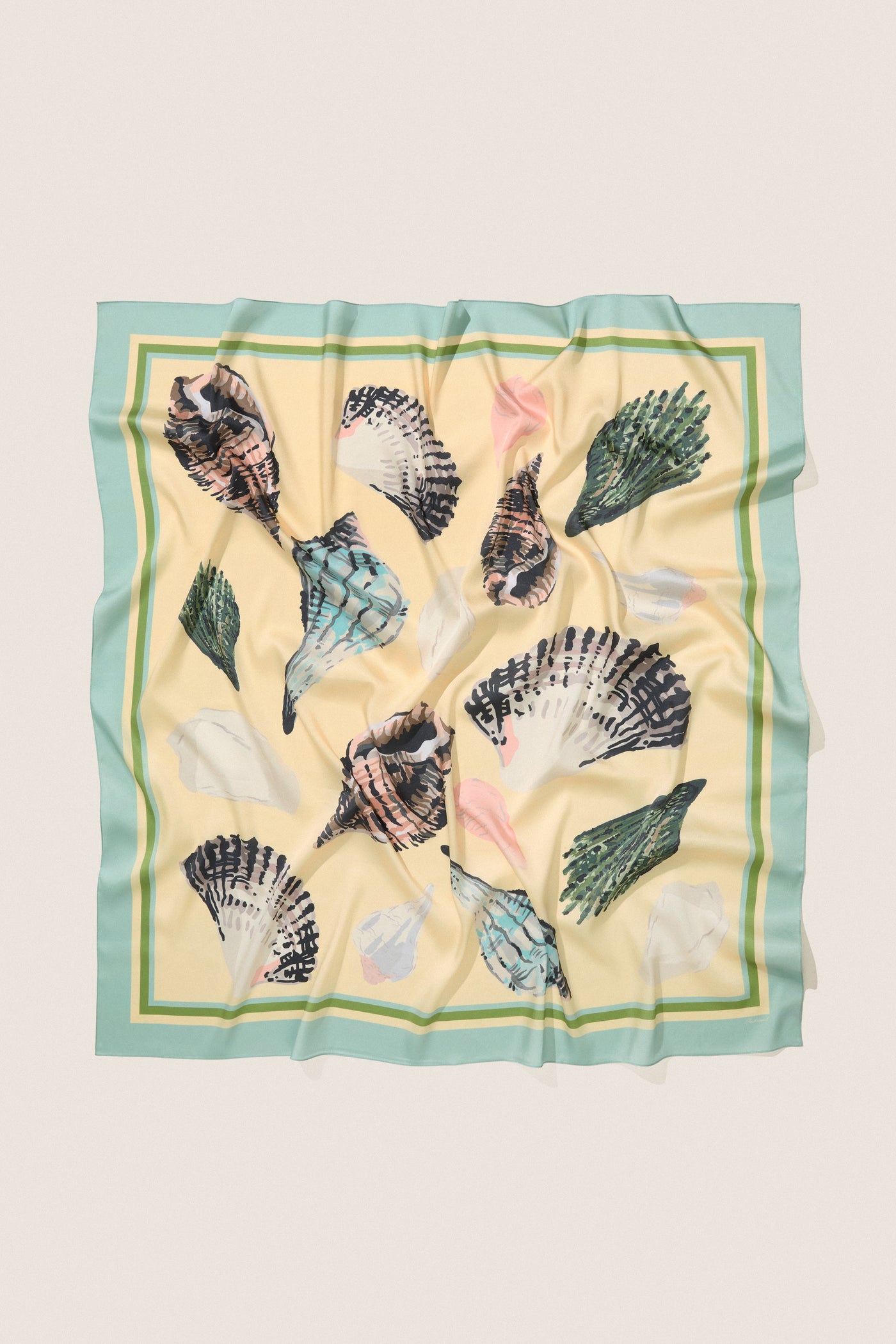 Painted Shells Large Scarf