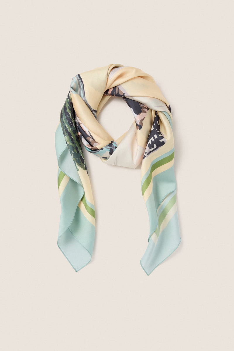 Painted Shells Large Scarf