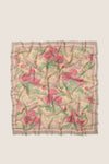 Rose Blur Silk Cashmere Blend Large Scarf