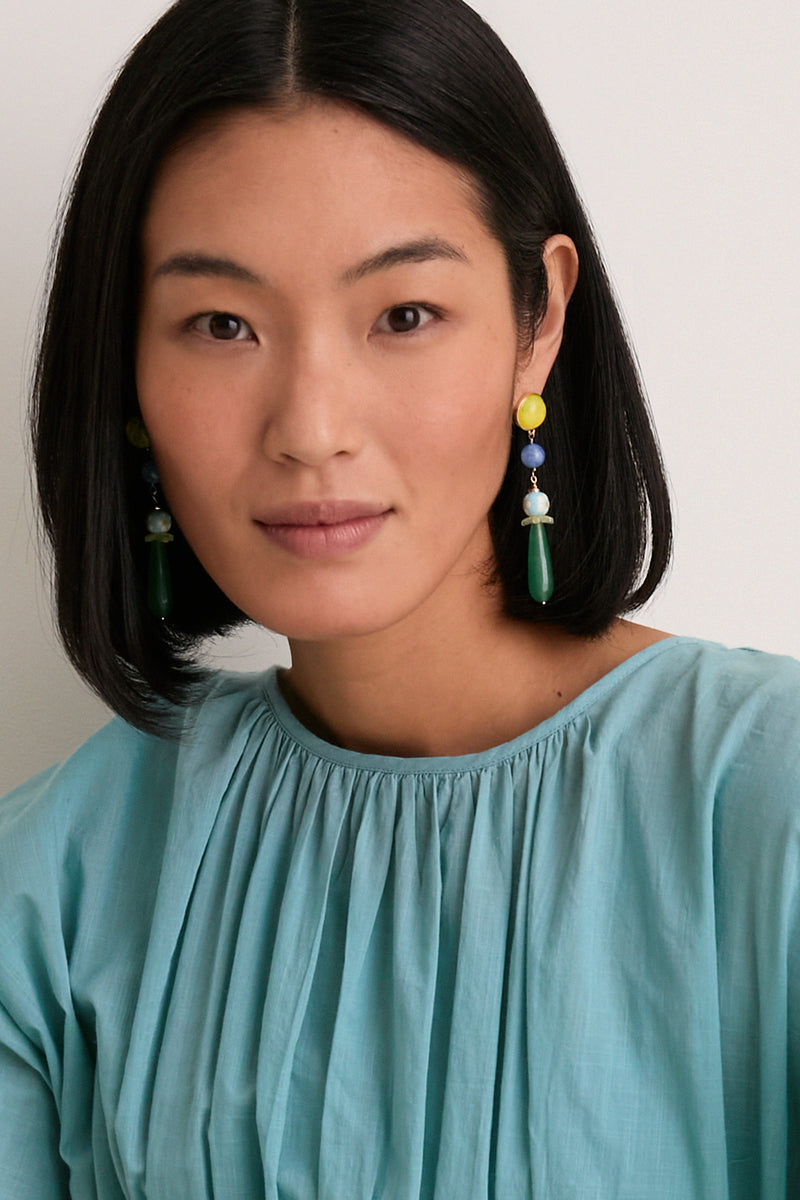 Blues Adriana Earrings